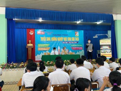 Chương trình tuyển sinh, hướng nghiệp học sinh sau THCS năm 2022