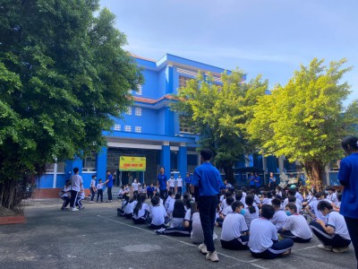 Khởi động Hè cùng Liên đội THCS Chánh Nghĩa năm học 2021-2022