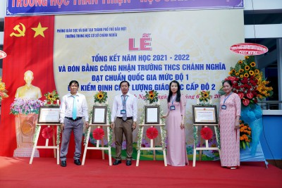 Lễ tổng kết năm học 2021-2022