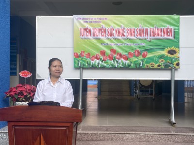 Chăm sóc sức khoẻ sinh sản vị thành niên - Những điều cần thiết mà học sinh trường THCS Chánh Nghĩa được biết