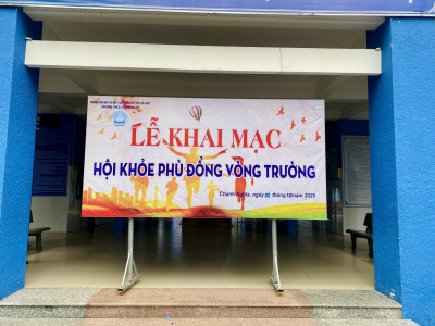 Khai mạc Hội khỏe Phù đổng vòng trường năm học 2023-2024