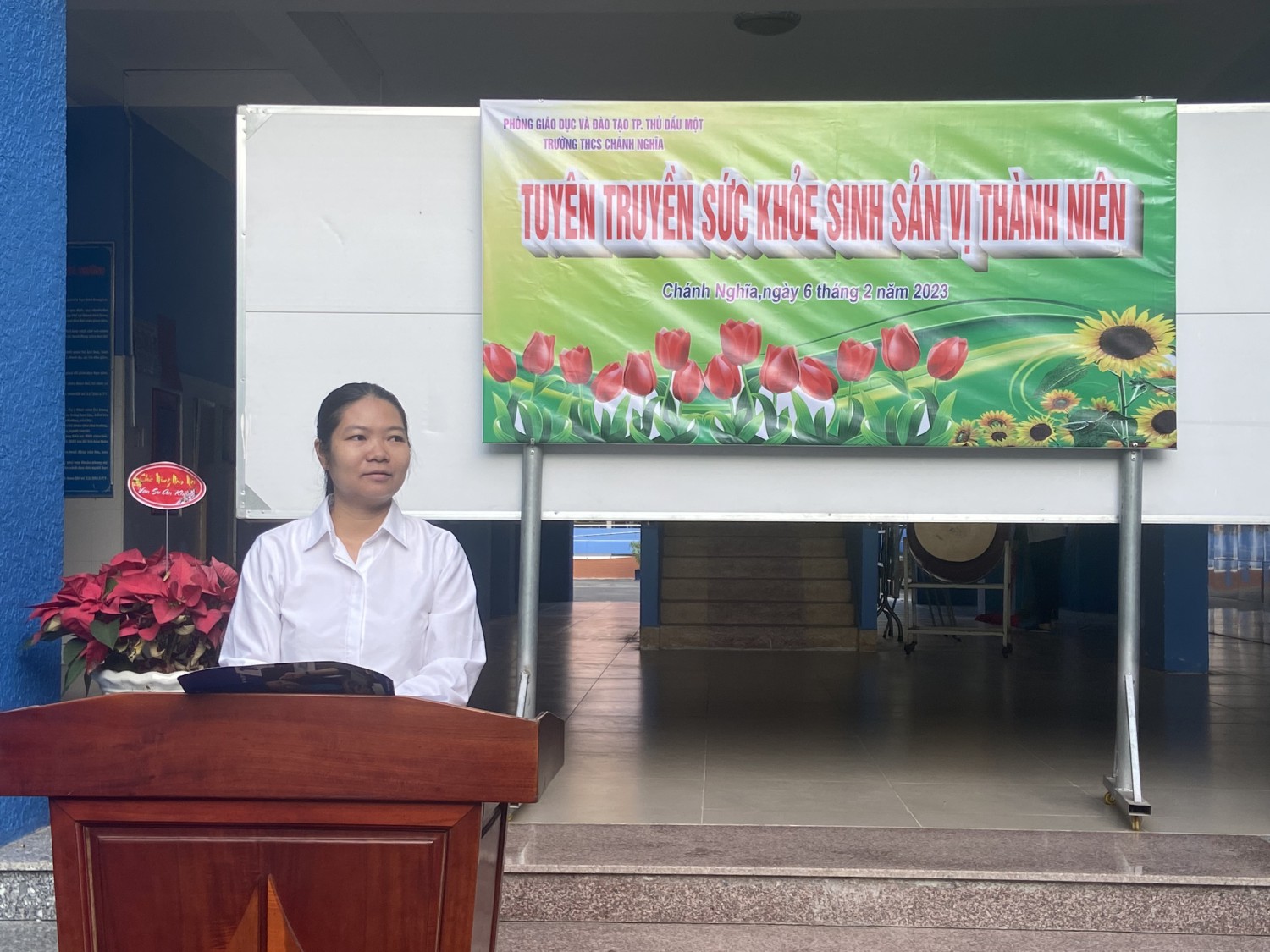 Chăm sóc sức khoẻ sinh sản vị thành niên - Những điều cần thiết mà học sinh trường THCS Chánh Nghĩa được biết
